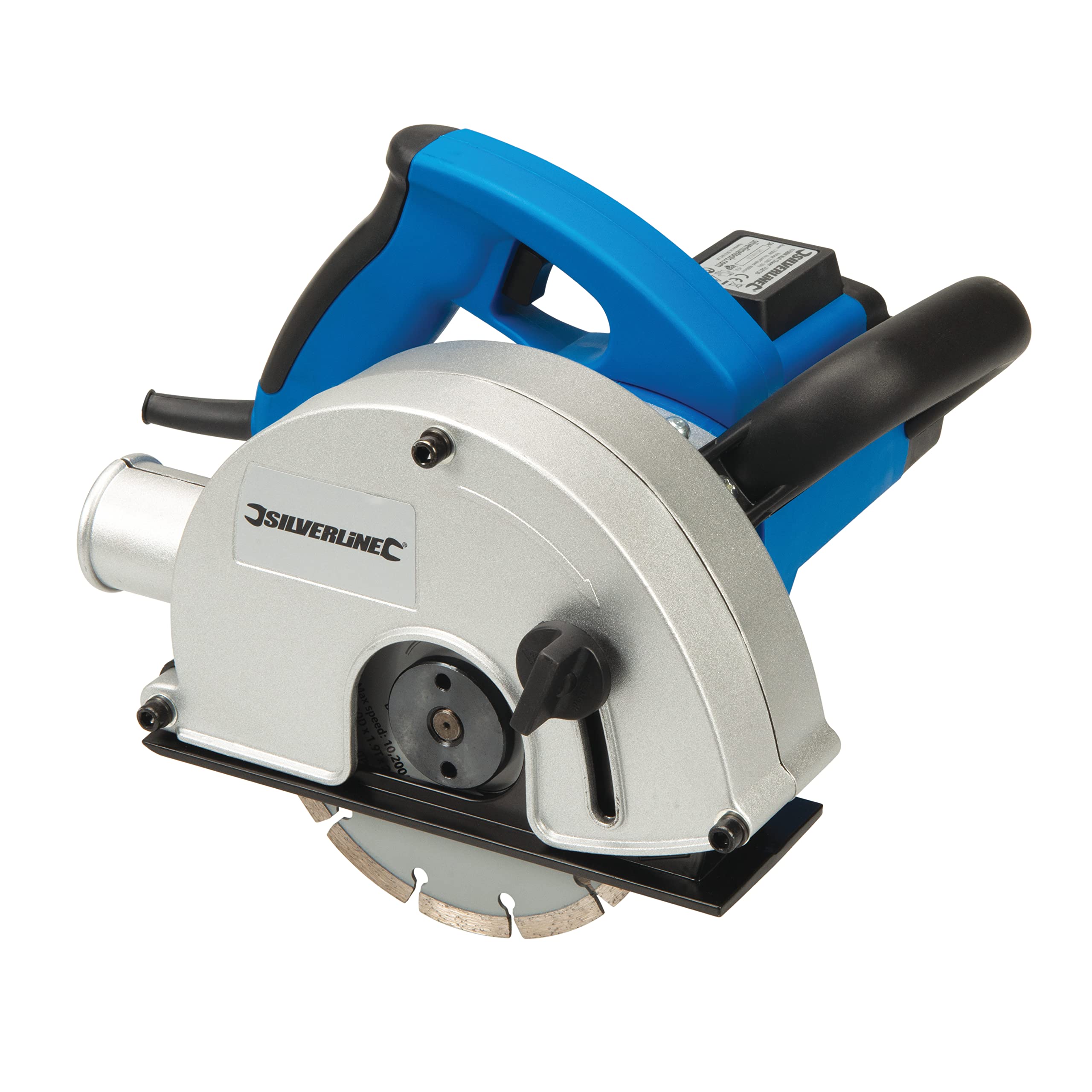 Silverline 758130 Wall Chaser 1700W, Silverline Blue, 150 mm