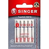 SINGER Universal Topstitch Sewing Machine Needles