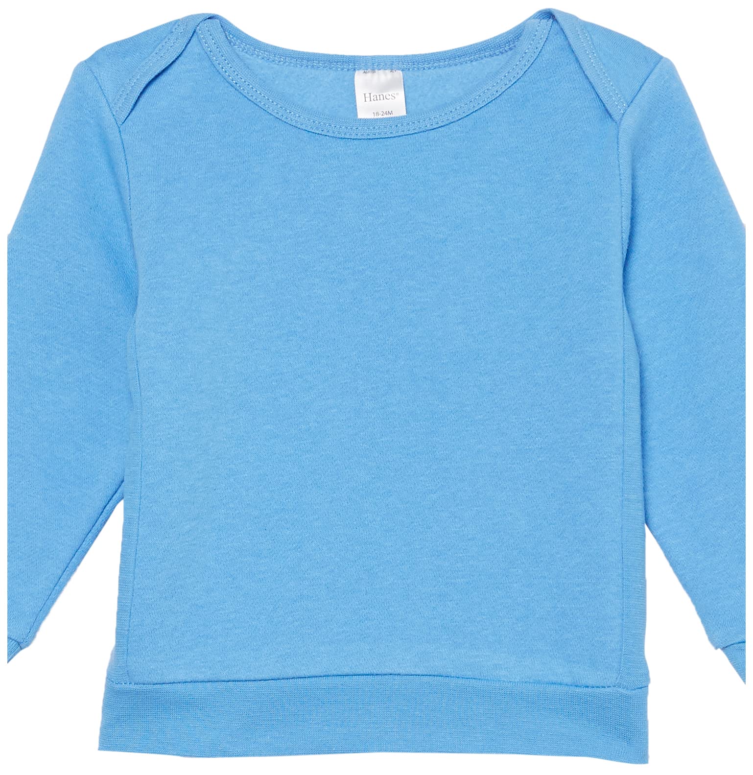 Hanes Baby and Toddler Flexy Soft 4-Way Stretch Fleece Sweatshirt
