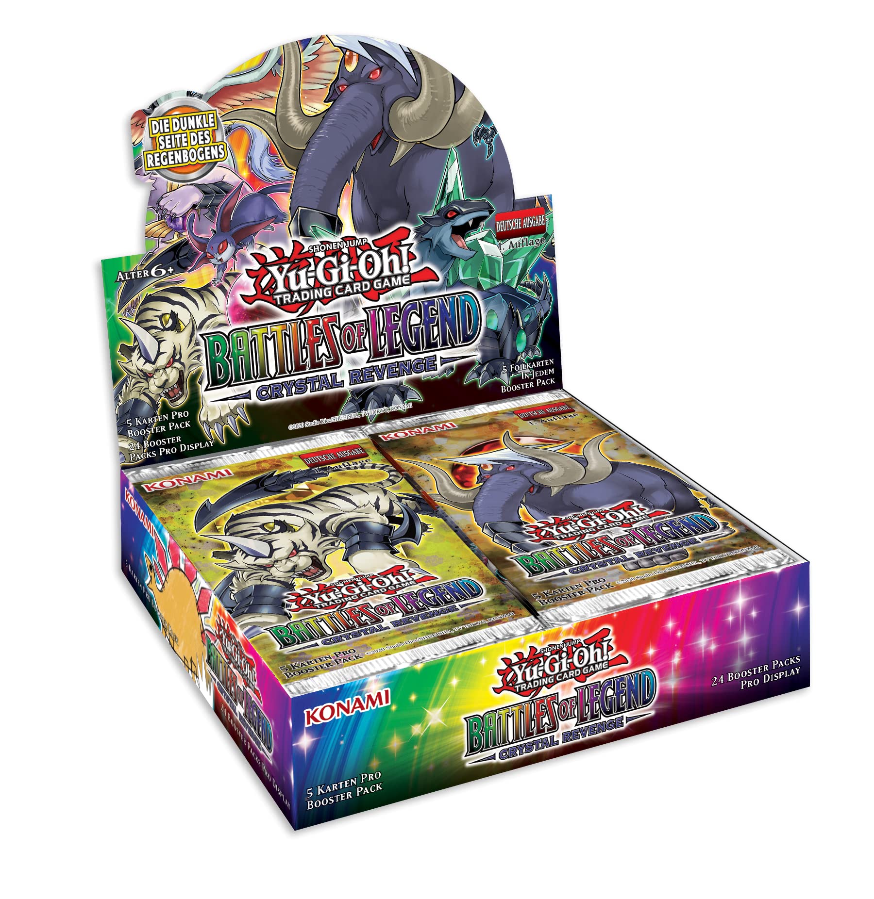Yu-Gi-Oh! Trading Card Game Battles of Legend - Crystal Revenge Display - 1st Edition - German Edition