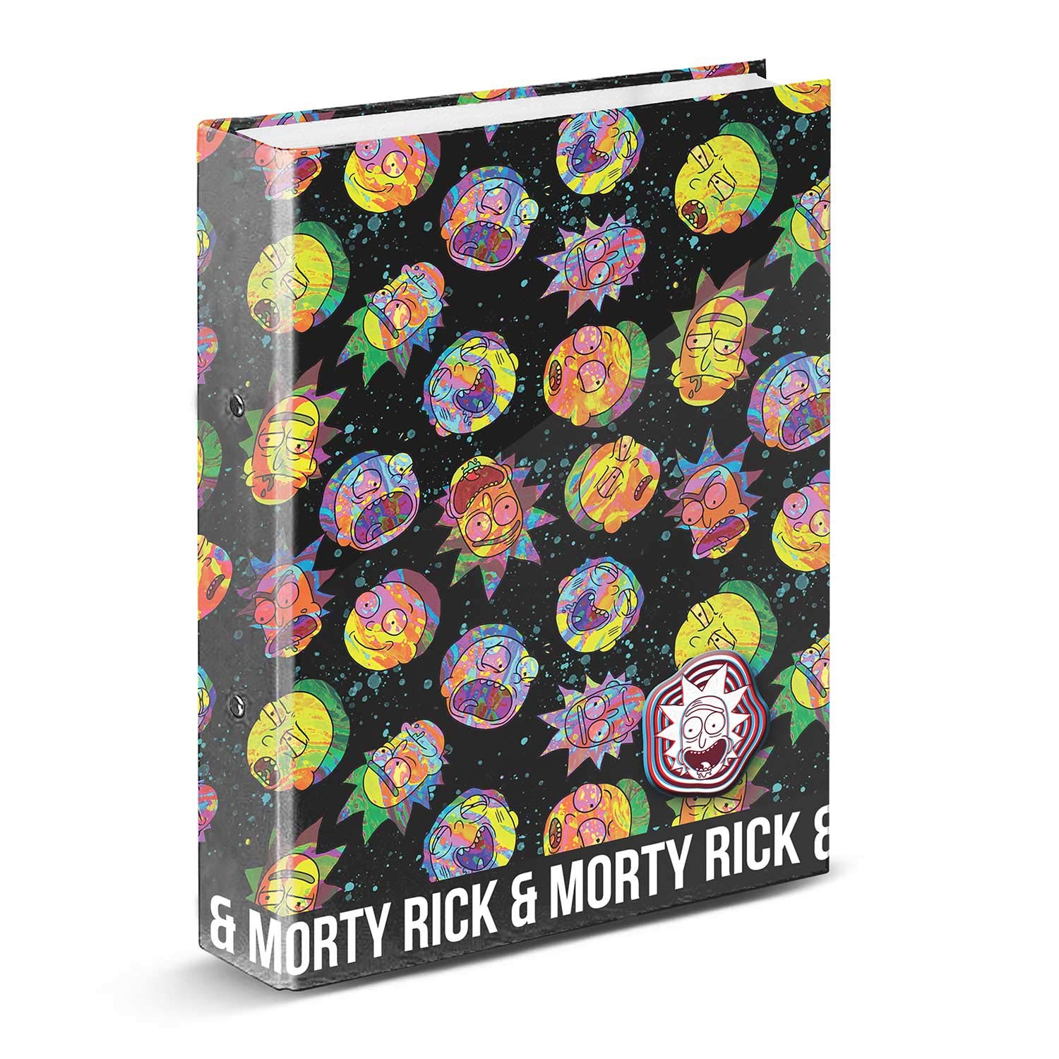 karactermania Rick and Morty Psycho-Ring Binder, 00727