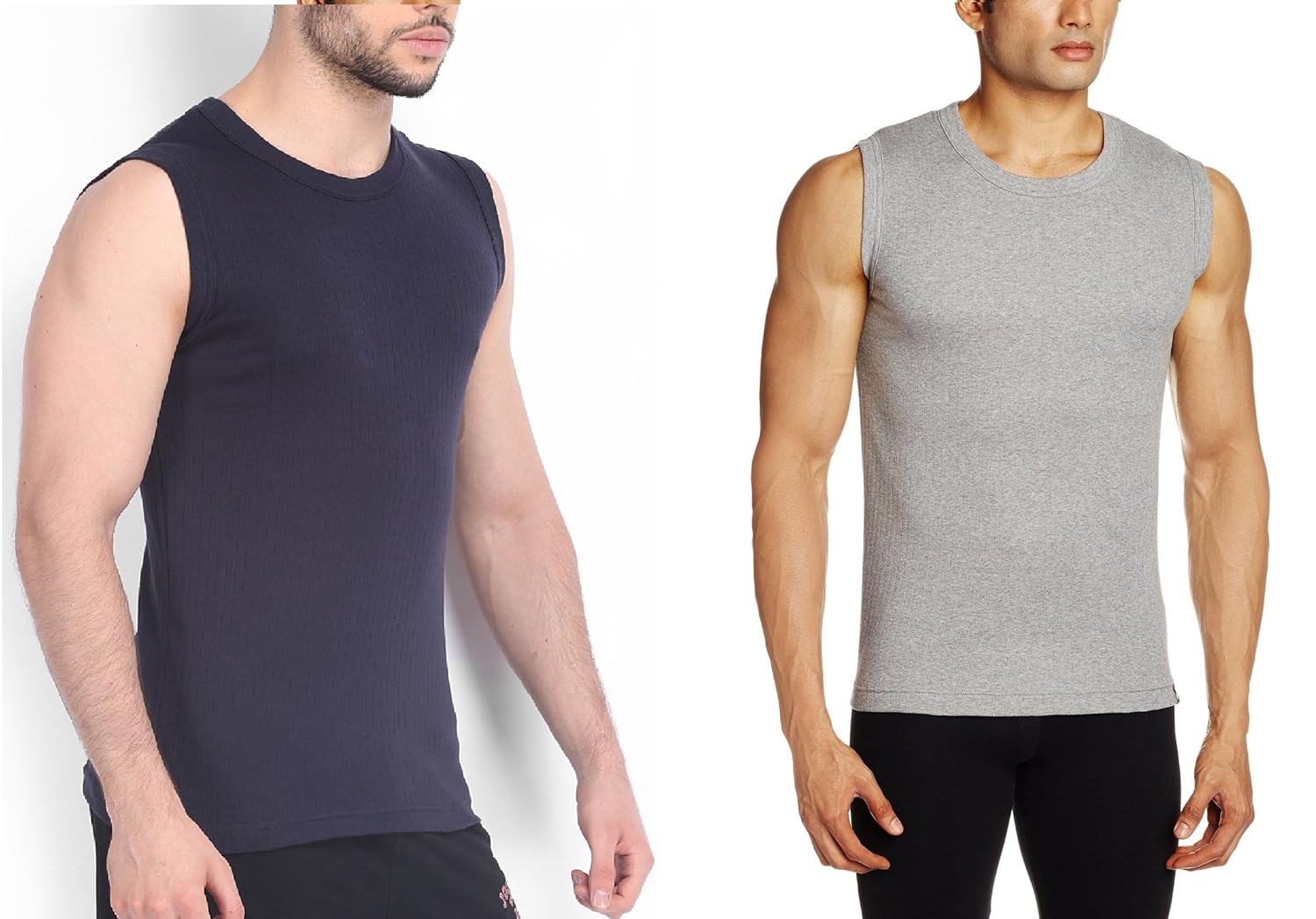 the blazze mens stringers gym tank top vest vests for men muscle tee (xxl, dark grey+grey)