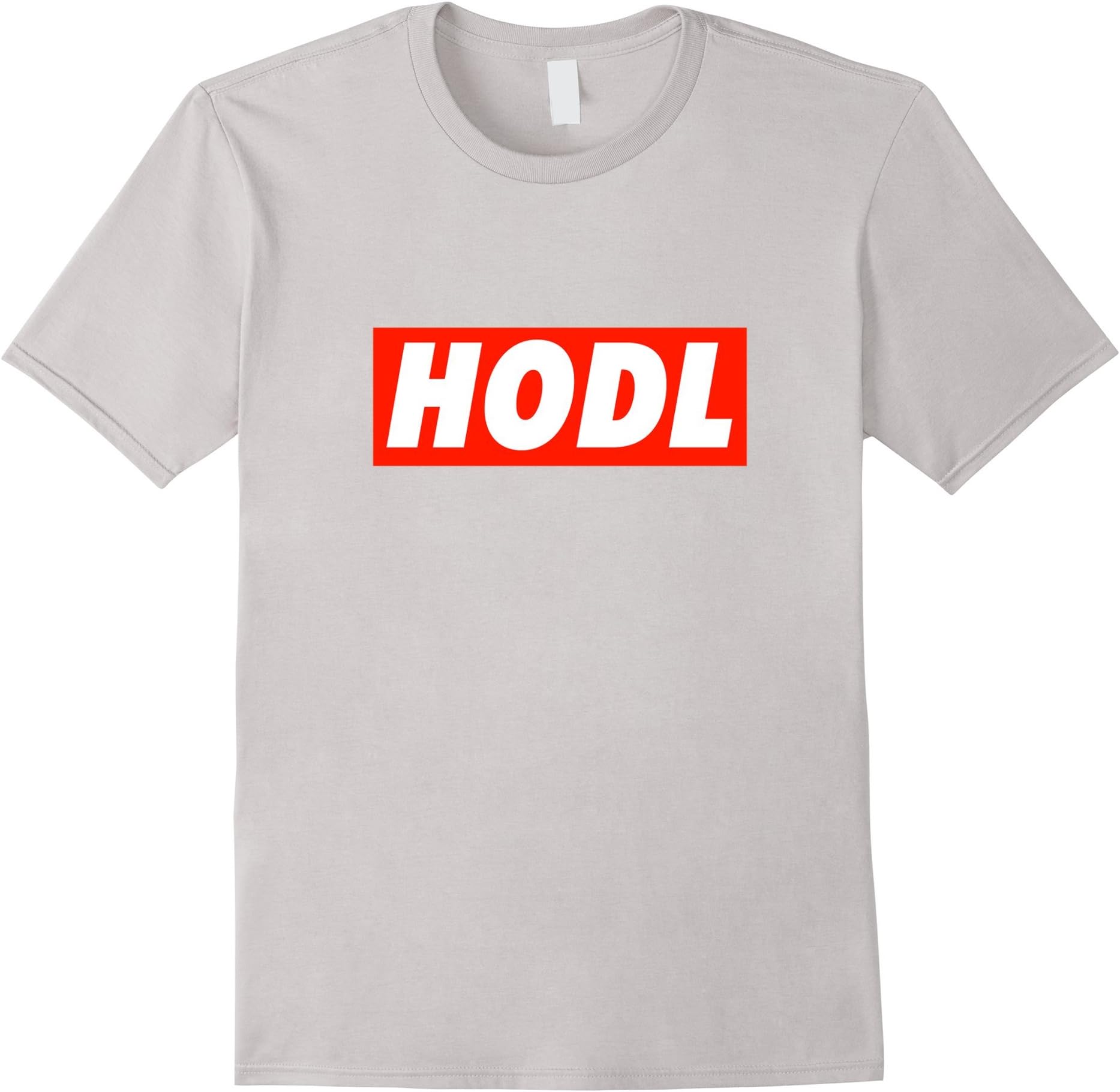 HODL Hold Bitcoin Cryptocurrency Small Logo Shirt