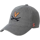 NCAA Virginia Cavaliers Mens Adjustable Scholarship Hat Charcoal, Virginia Cavaliers Charcoal, Adjustable, One size
