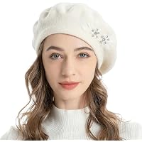 Amazon.com: Nawati Flower Women Beret, Double Layer  display picture 1