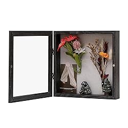 DEMAIKE 10x10 Shadow Box Frame with Linen
