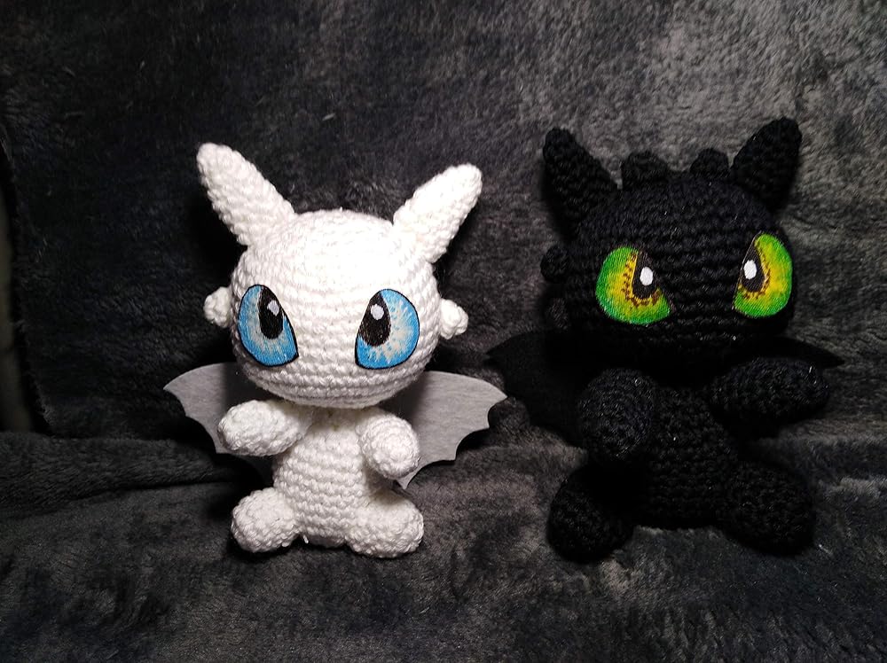 furia nocturna amigurumi