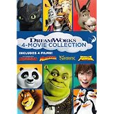 4-Movie Collection (How To Train Your Dragon / Madagascar / Shrek / Kung Fu Panda)