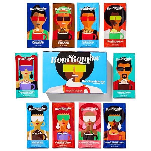 BOMBOMBS HOT CHOCOLATE MIX GIFT SET, MODERN AND...