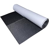 Baiann 6 inch x 3 ft Adhesive Hook and Loop Strips Tape Sticky Back Fastener Heavy Duty Patch Nylon Fastener Interlocking Straps for Home Car School Office Crafts (Black-1 Yard)