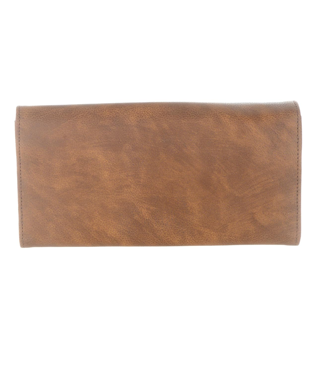 markques diana leather clutch purse for women and girls (dia-3302) (brown)