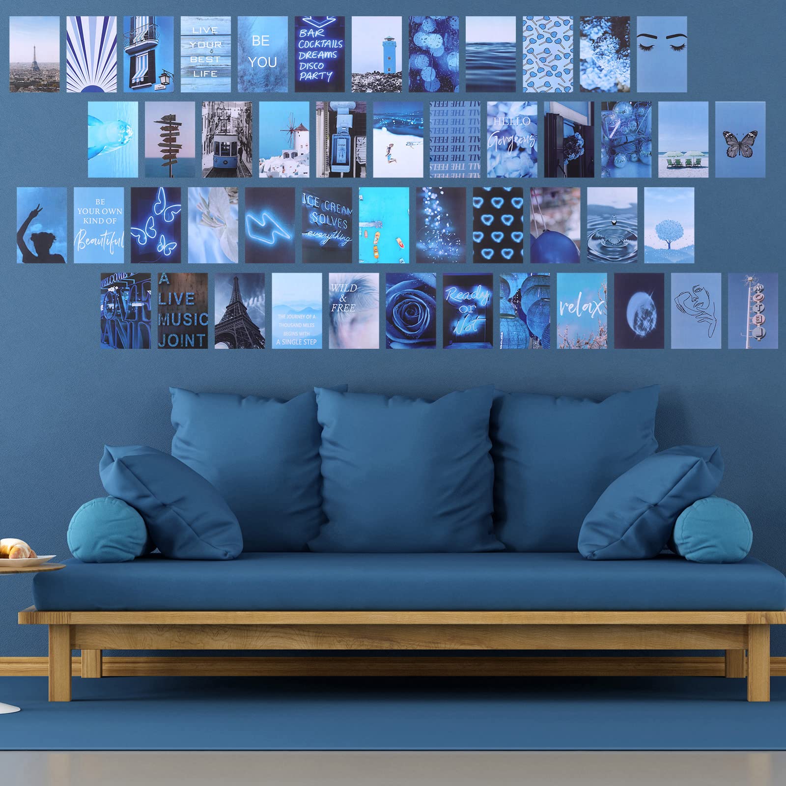 Mua Zonon 100 Pieces Wall Collage Kit Bulk Aesthetic Wall Art Boho