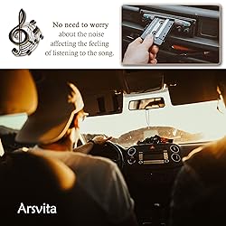 arsvita Car Audio Cassette to Aux Adapter, 3.5 MM