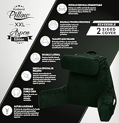Husband Pillow XXL Aspen Edition, Adult Reading Sit