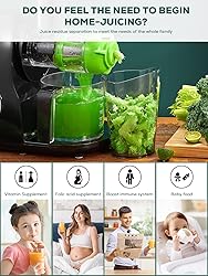 Juicer Machines, Aiheal New Generation Celery Slow