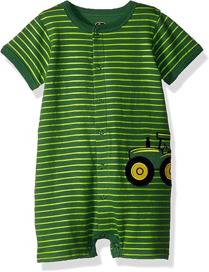 john deere baby romper