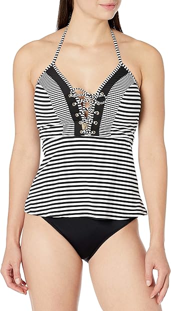 lace up tankini