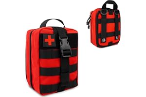 72 HRS Medical Molle Pouch Tactical - 1000D Nylon First Aid Pouch, Big Capacity Pouch Utility, Heavy Duty for Home, First aid