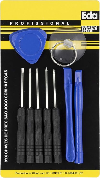 Chaves De Precisao Para Celular Com 10 Pecas Eda 9yx Preto Amazon Com Br
