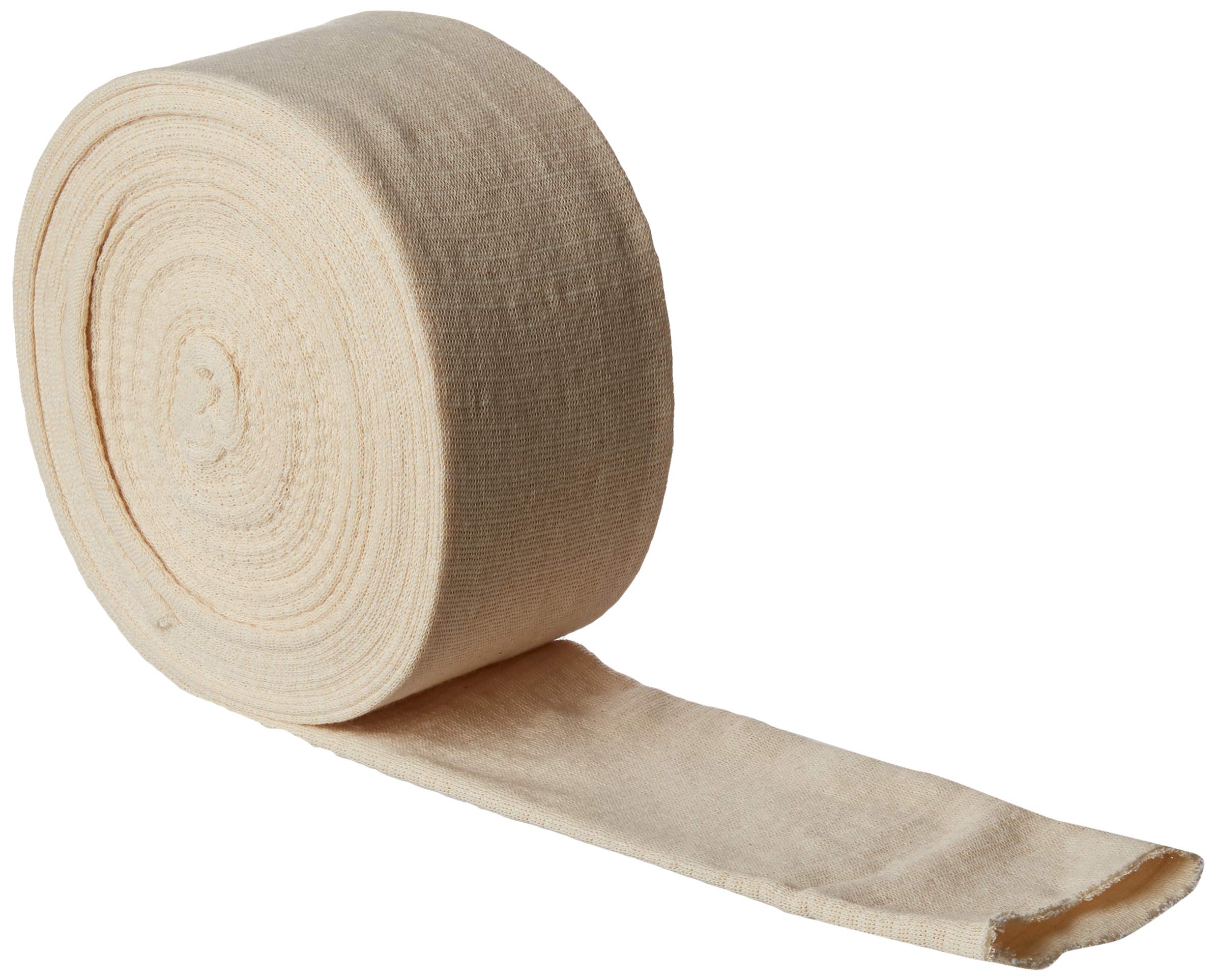 Tubigrip 1437 Bandage, Tubular Elastic, 10 m Roll, Size D, Large Arm/Medium Ankle, Natural Shade