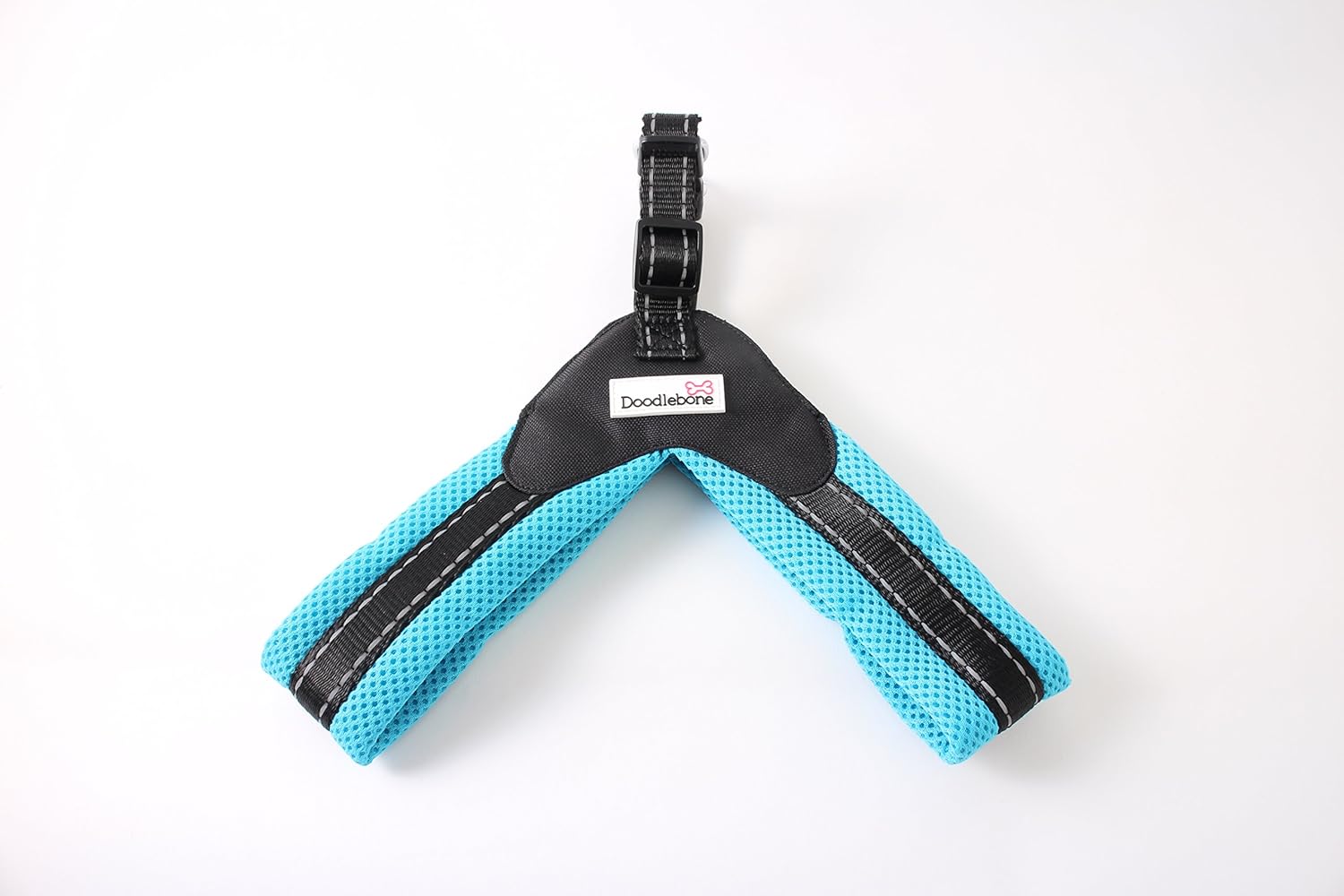 Doodlebone Boomerang Dog Harness 4 sizes Colour Cyan (Small