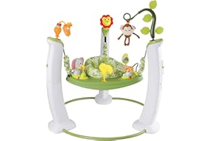 Evenflo 61731197 ExerSaucer Jump and Learn Active Learning Center Safari Friends