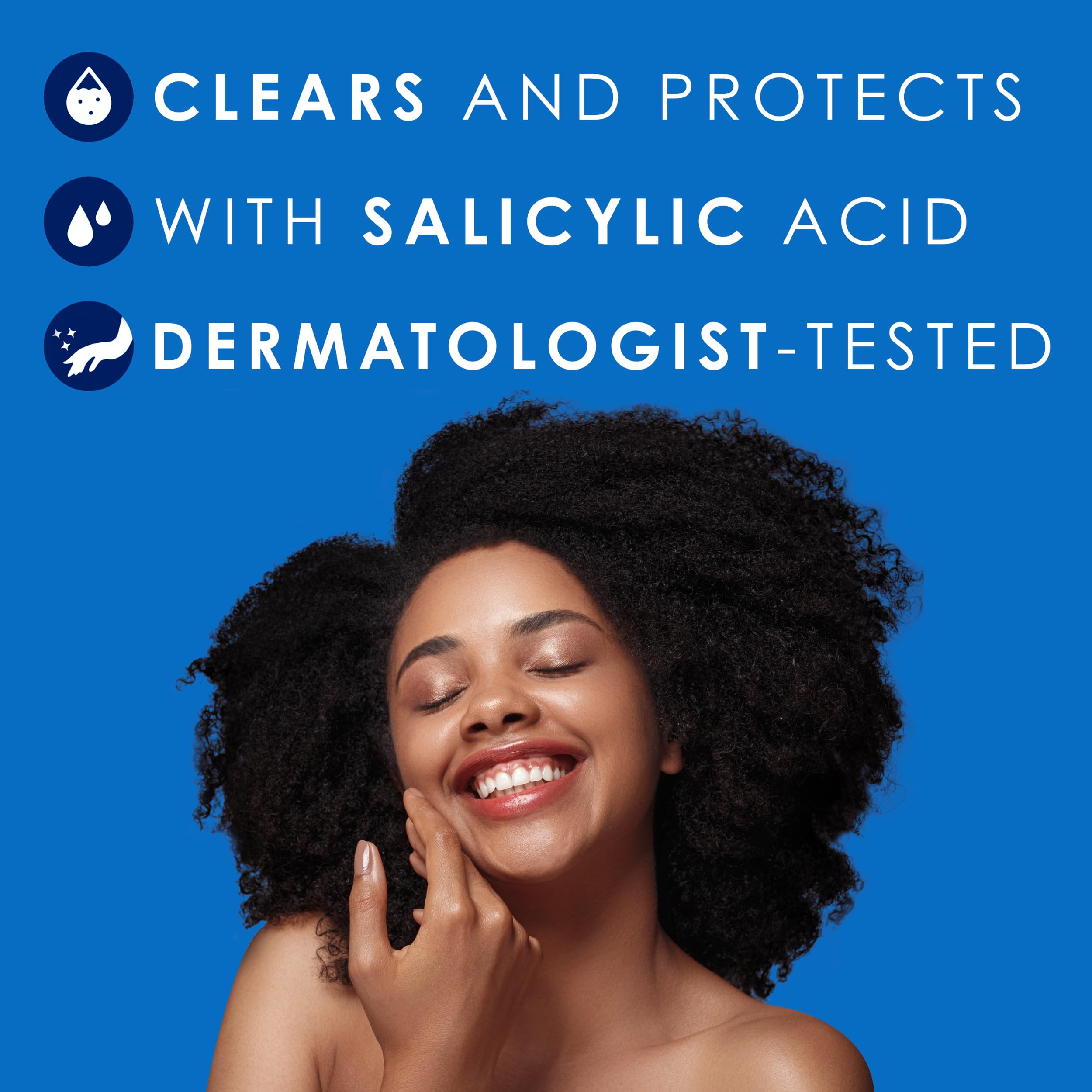 Noxzema Ultimate Clear Face Pads Clears & Prevents Acne Anti-Blemish Made with Over 60% Alcohol 90 Count