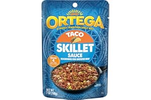 Ortega Taco Skillet Sauce, 7 Ounce (Pack of 6)