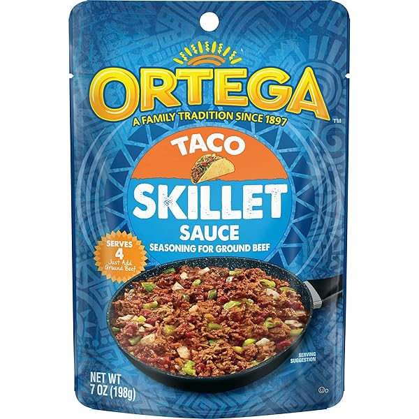 ORTEGA TACO SKILLET SAUCE, 7 OUNCE