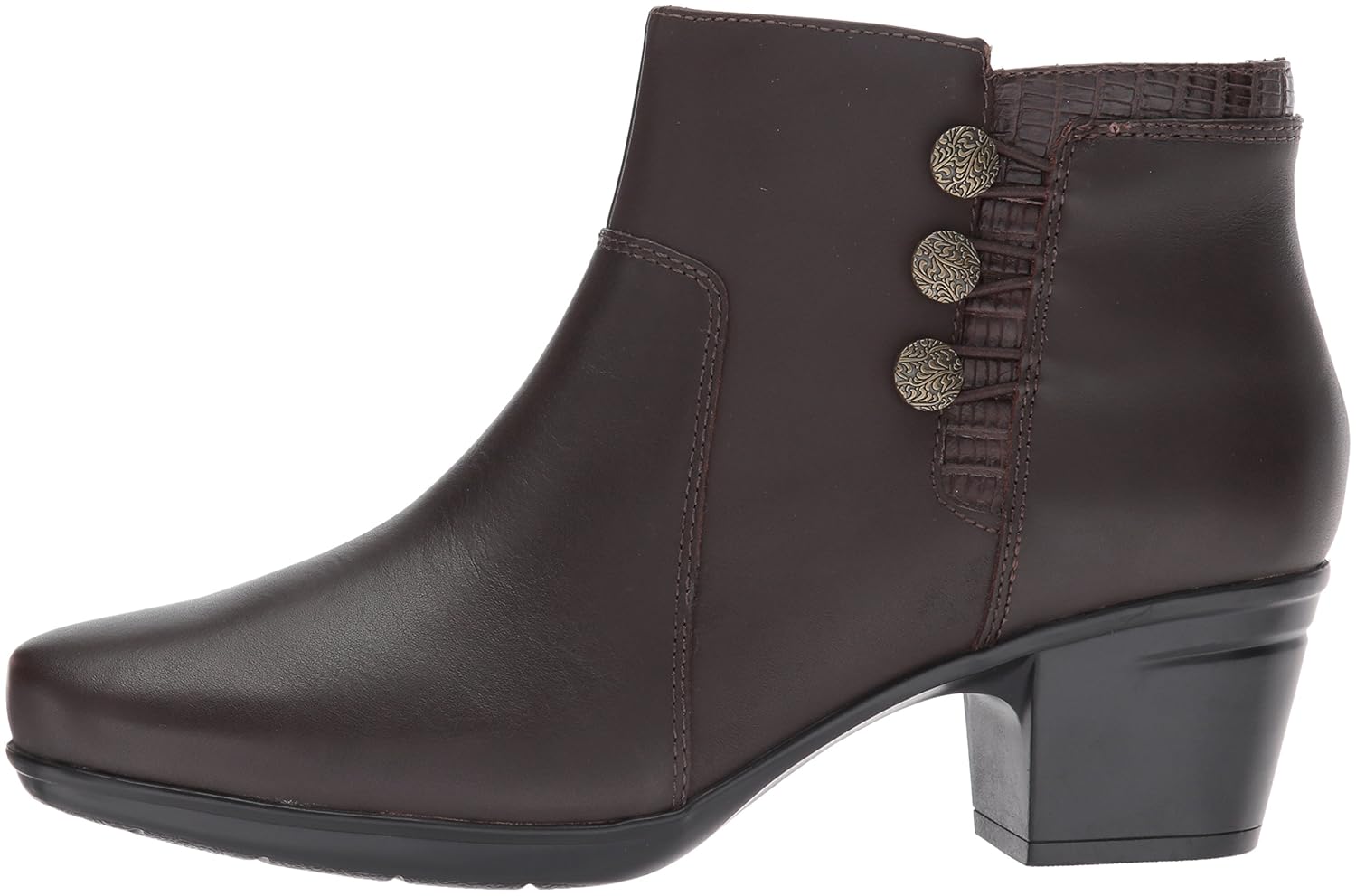 clarks women's emslie monet ankle bootie