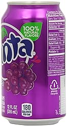 Fanta Grape Soda Can 355 ml