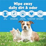 Petkin PetWipes Big n Thick 100 Wipes For Dogs Cats Eye Face Ears Body view 7