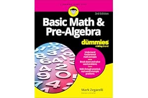 Basic Math & Pre-Algebra For Dummies