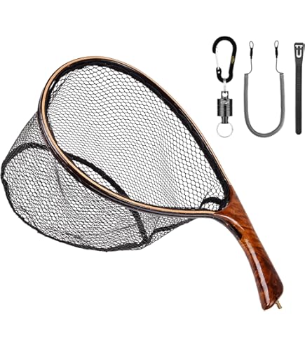 ルアー・フライ Wooden handle for Handy Pak Net-INSTANET ルアー