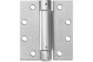 Embassy Self-Closing Door Hinge, Commercial Standard Weight 4 1/2" x 4" Adjustable Spring Hinge, Fire-Rated, Concealed Bearin