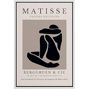 SIGNWIN Framed Canvas Wall Art Boho Decor Illustration...