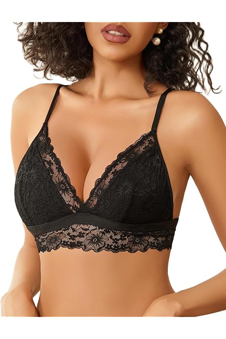 amazon black bralette
