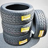 4 x Fullway HS266 305/45R22 118V All Season XL 22 inch Tires | Truck/SUV Performance All Season Traction 118V Rated Extra Load Radial Construction Black Sidewall Tires