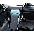 Cell Phone Holder for Car Phone Mount Long Arm Dashboard Windshield Car Phone Holder Strong Suction Anti-Shake Stabilizer iPh