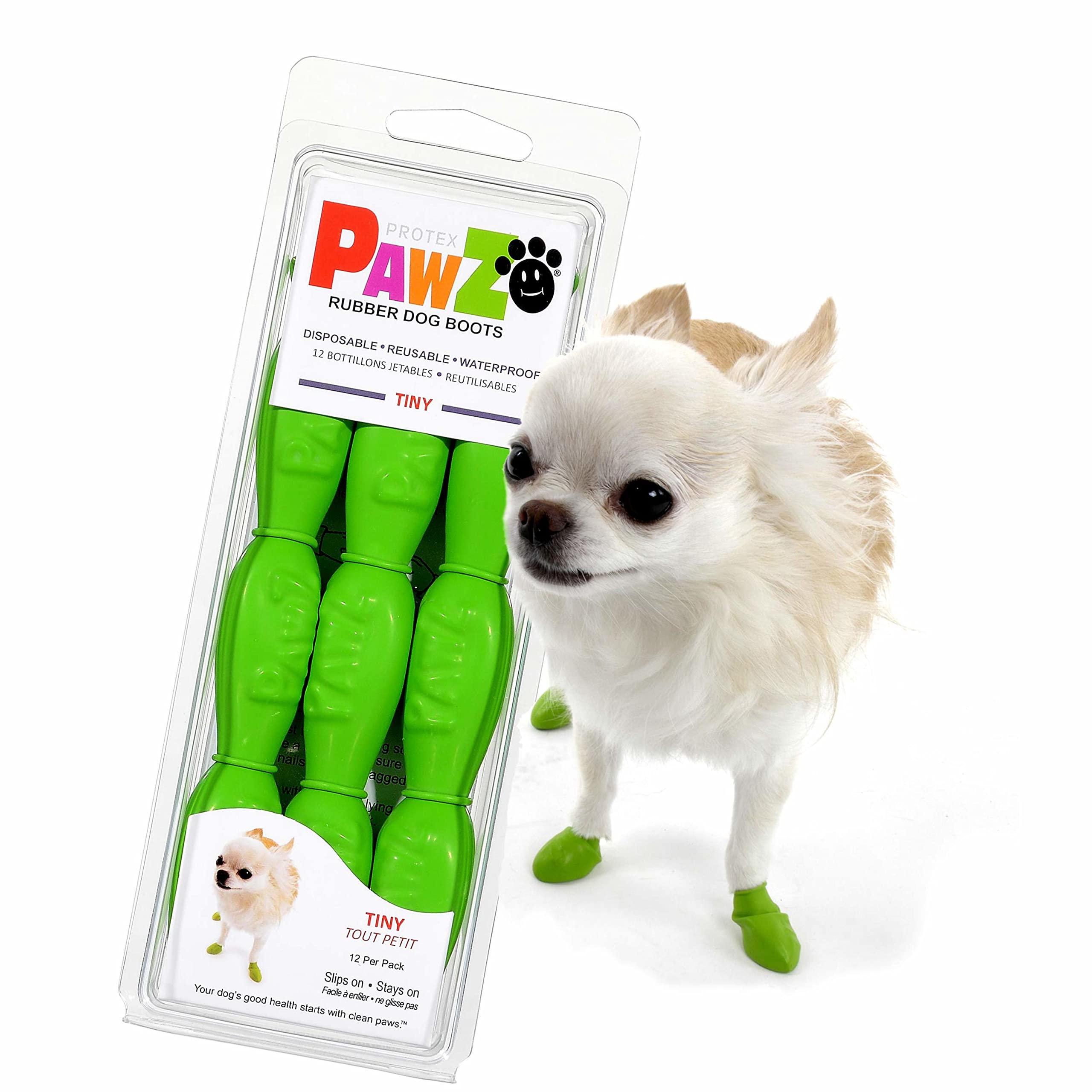 Pawz Dog - Green Dog Boots