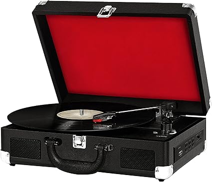 bluetooth compatible record player
