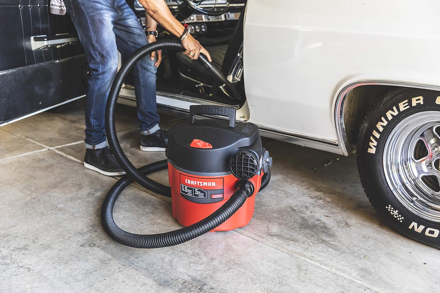 Black Friday CRAFTSMAN CMxEVBE17925 5 Gallon 5 Peak HP Wet Dry Wall Vac