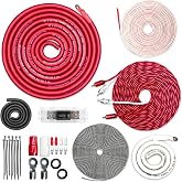 CT Sounds 1/0 Gauge CCA Complete Amp Wiring Install Kit, AMPKIT-0GA-PRO
