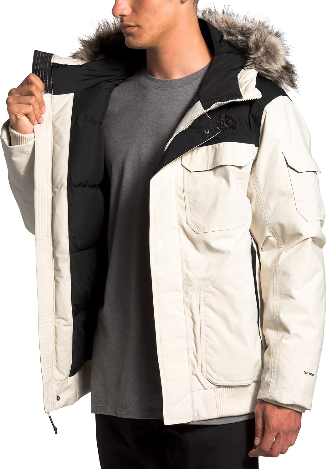 north face gotham 3 red