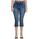 YMI Jeans Women's Luxe High Rise Capri with Side Slit, C113760