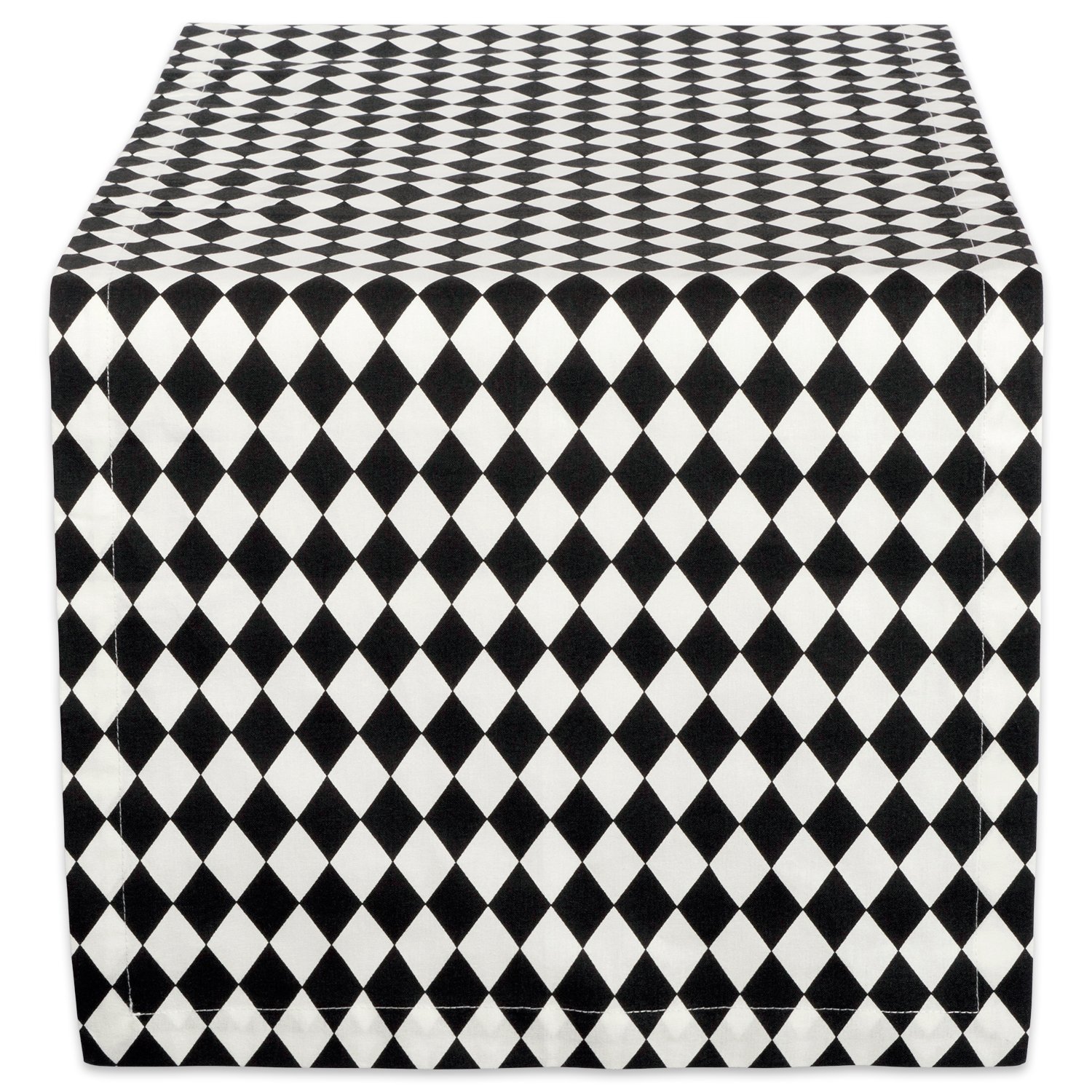 DII Harlequin Collection, Cotton, Table Runner, 14x72 — image 1