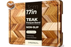 Extra Large Teak Wood Cutting Board for Kitchen Chopping Board 02