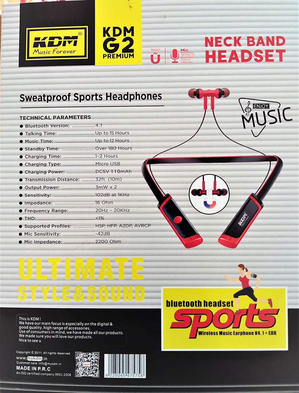 Kdm G2 Premium Bluetooth Headset Price 