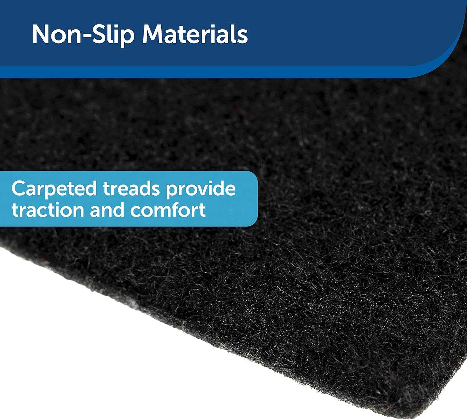 PetSafe Replacement Fabric Covers for Happy Ride Folding Dog Ramp, Black : Pet Supplies
