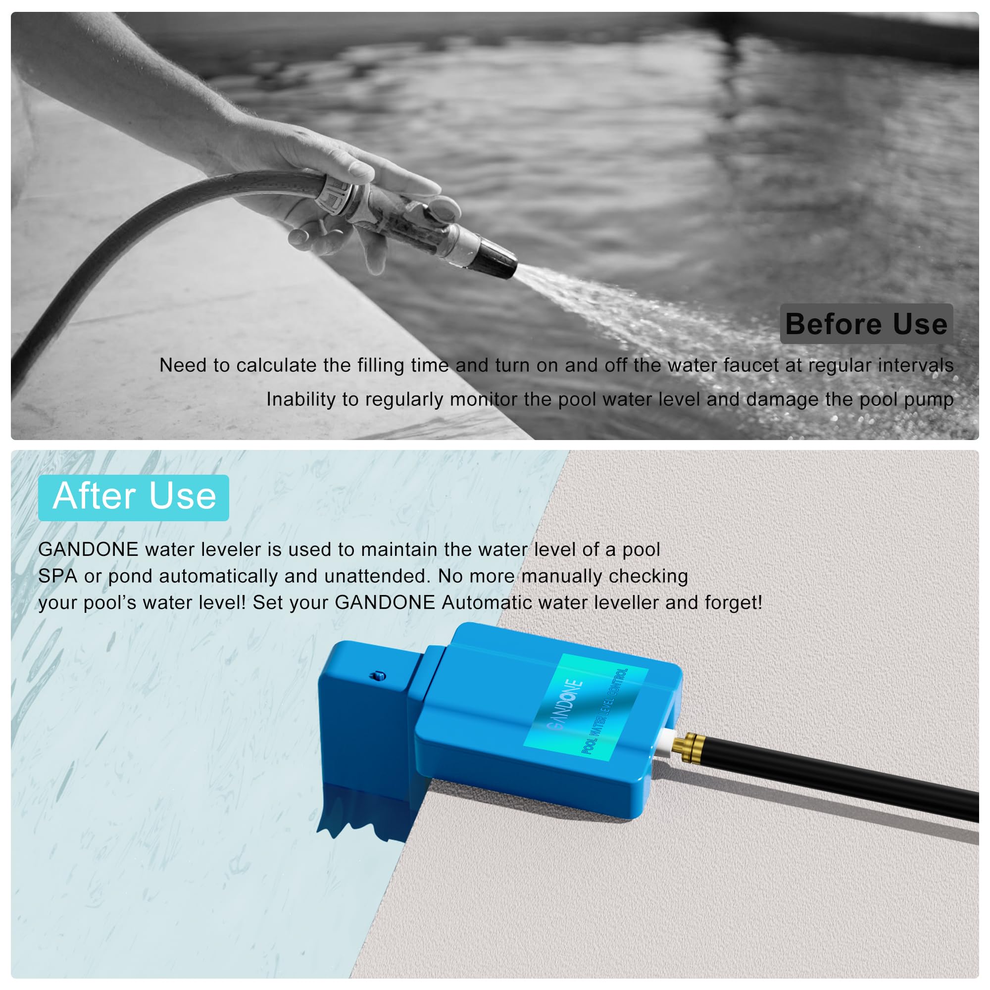 Mua Pool Water Leveler Auto Fill, Automatic Inground Pool Filler for ...